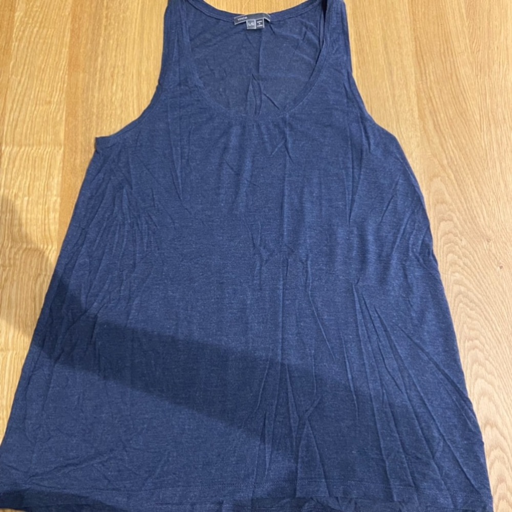 Vince Blue Tank Top